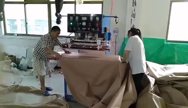 pvc tent or tarpaulin welding machine.mp4