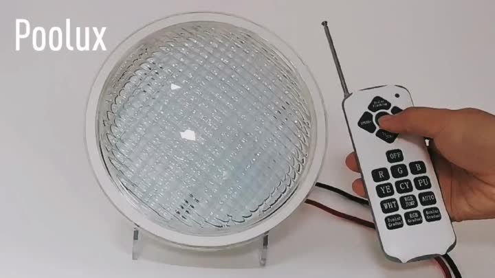 Par56 IP68 Pool di colori a colori RGB impermeabile AC12V piscina 24 V Luce sottomarina con telecomando