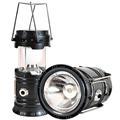IHUAlite Portable Telescopic Folding Solar Rechargeable 3 COB Camping Lantern1