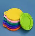 Custom Logo Silicone Pet Food Can Lids for Dog and Cat Food Containers1