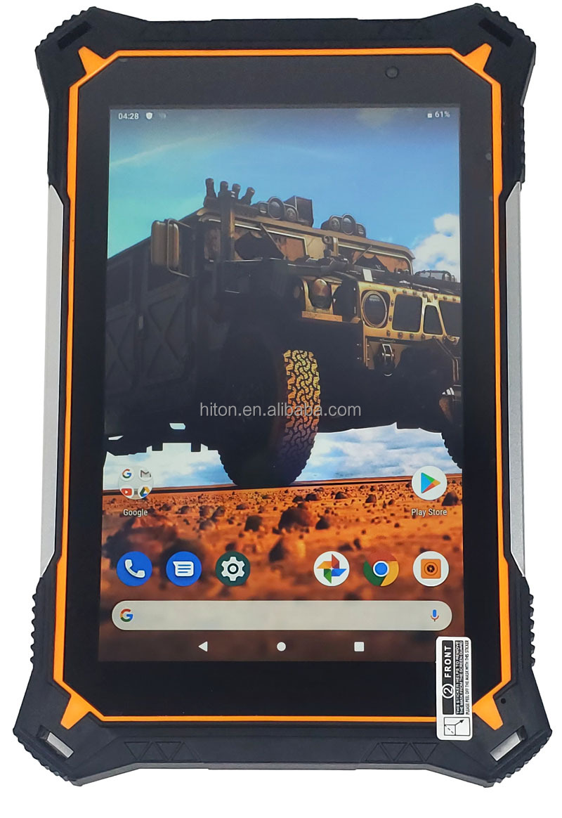 HiDON Factory Price 8 Inch Octa-Core IP68 Android9 IPS FHD 4G LTE 4GB+64GB Rugged Computer Tablet PC+Optional Stylus Pen