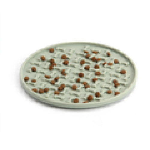 Taschette per aspirazione riutilizzabili all'ingrosso Silicone Food Food Pad con tappeti di aspirazione cuscinetti da alimentazione lenta per animali domestici e gatti Lick1