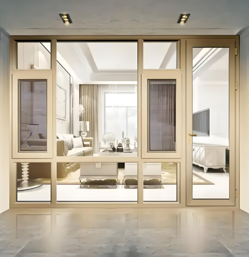 Ako zvoliť hliníkové profily dverí a okno v domácej dekorácii Dva