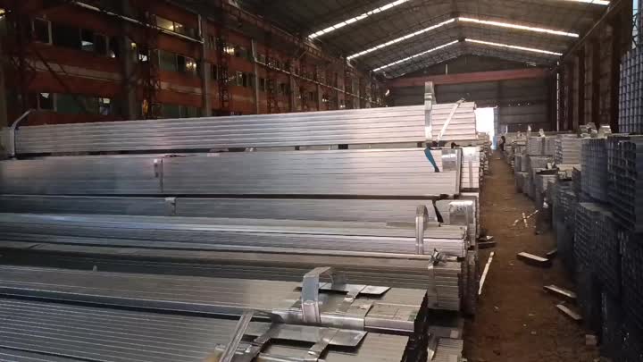 galvanized square pipe