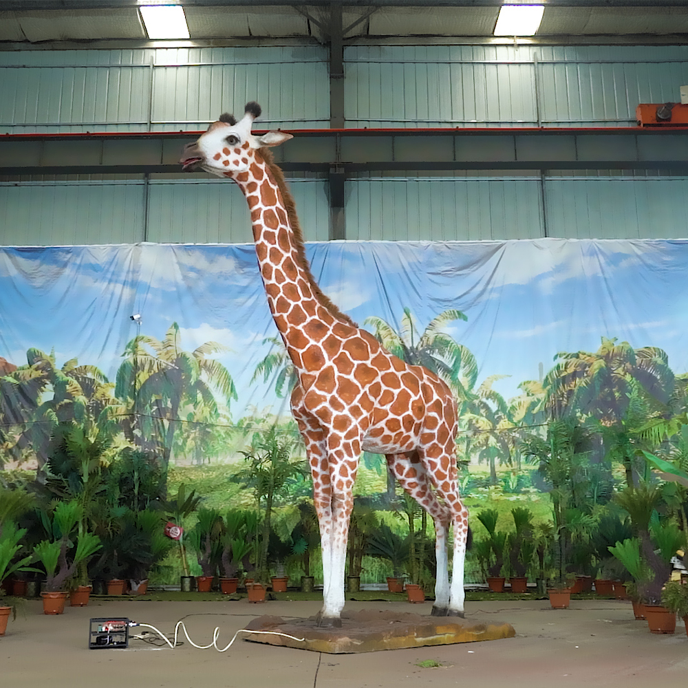 animatronic giraffe