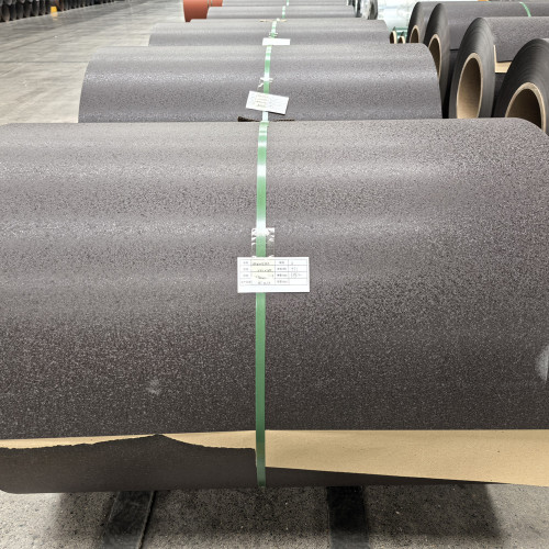 Морщинистая сталь RAL8019 Galvalume Качество Dongbu PPGL