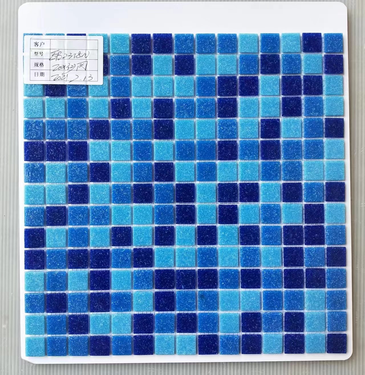 melt glass mosaic details video