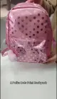 Fantasy Pu Printed Dot Children&#39;s Backpack