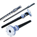 HDS Machinery High Precision Steel Single Screw with Screw Barrel for Plastic Extruder Machine-Easy to Operate 1 Year Warranty1