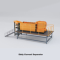 Eddy Current Separator for Non-Ferrous Metal Separation (Aluminum)1