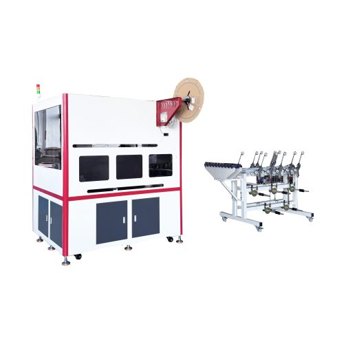 Máquina de crimpagem e inserção de carcaça de extremidade dupla totalmente automática JH-880CK para conectores de vários andares