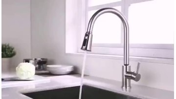 Touch Sensor Pull Down Kitchen Faucet