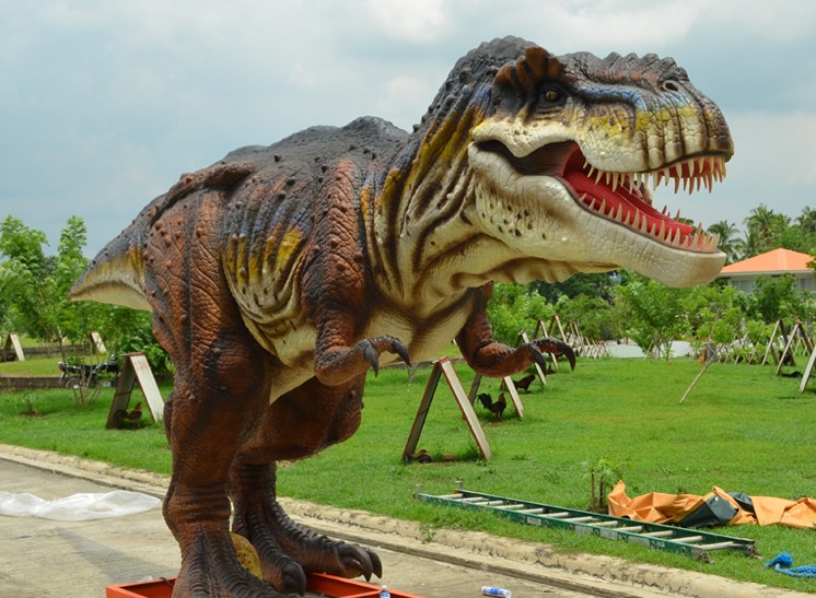 animatronic t rex from jurassic park