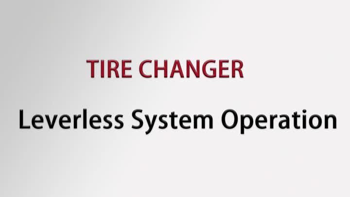 Tire Changer Leverless System Tire Mounting and Demounting