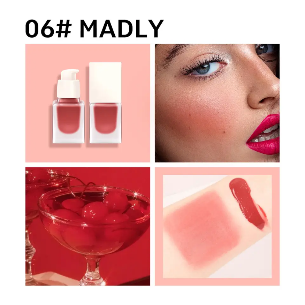 Face Blush 6 Color Liquid Blush Makeup