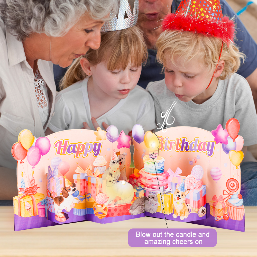 animale da soffiare per il compleanno