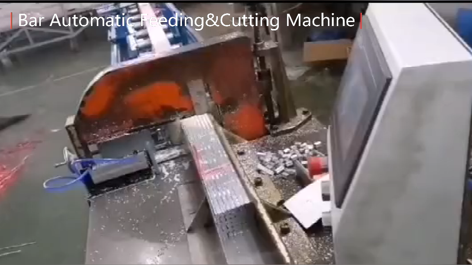 Bar Auto Feeding &amp; Schneidmaschine