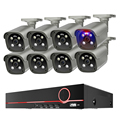 8CH 8MP PoE Camera NVR Kit - Outdoor Security Surveillance with AI Face Detection1