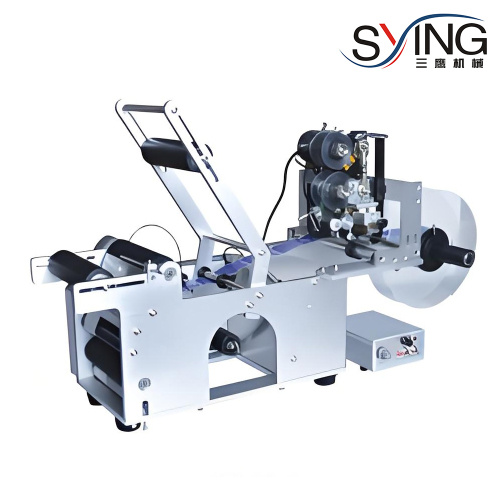 تطلق شركة Sanying Machinery آلة وضع العلامات والترميز على الزجاجات المستديرة للصناعات الغذائية والمشروبات والصناعات الدوائية