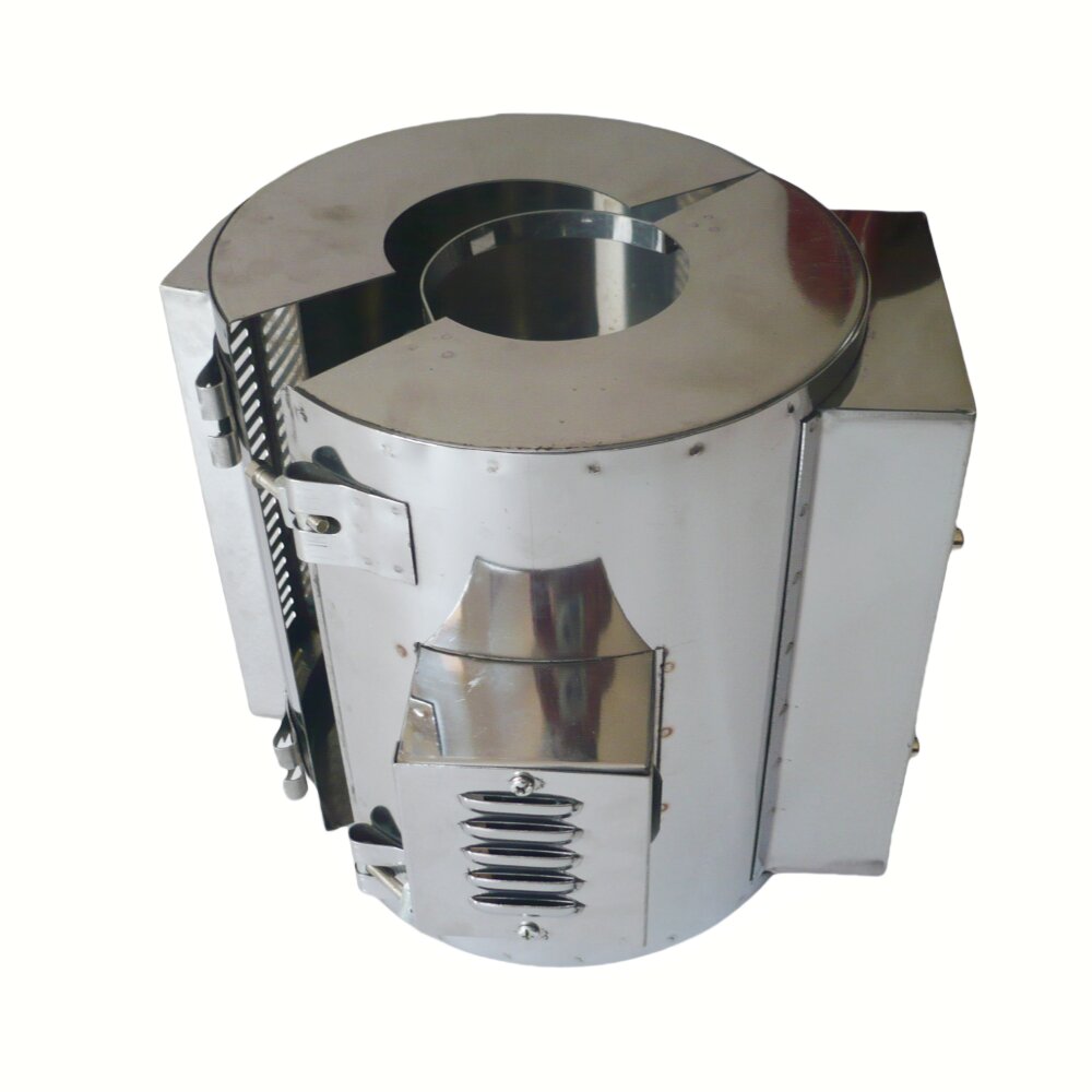 Calentador eléctrico de capucha de acero inoxidable