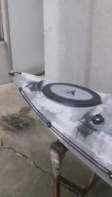 3.6Meter Single fishing kayak sit on top electric motor and pedal kayak1