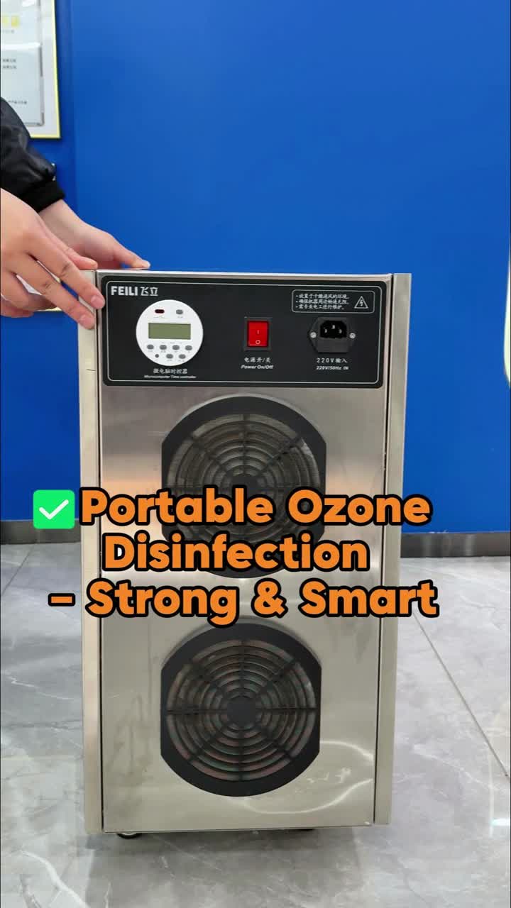 Hệ thống điều hòa trung tâm + Ozone – Khử trùng không khí toàn tòa nhà được thực hiện đơn giản