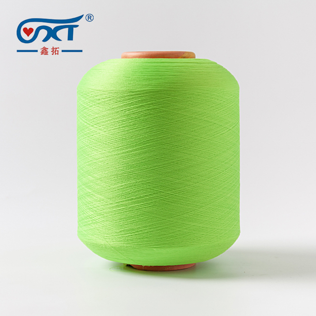 Bright Color Single Covered Filament Yarn SCY Nylon Spandex Yarn For Seamless Knitting