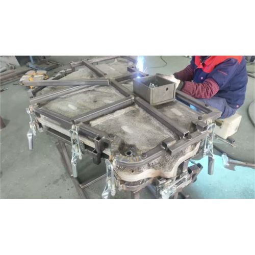 Molde de fundição em areia rotomoldagem de alumínio molde rotacional fundido