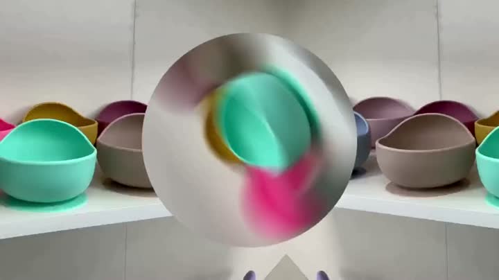 изложбен салон за хранење силикон