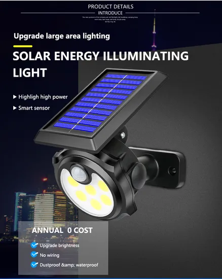 Luz de calle solar avanzada con tecnología de control remoto inteligente1