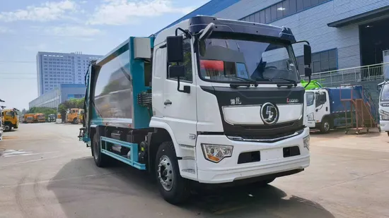 Ketibaan Baru Shacman 4X2 15cbm Trak Tolak Padat1