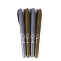 Gold and Silver Metallic Waterproof Permanent Paint Marker Pens for Art and Craft1