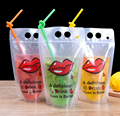 2024 New Free Samples: Beautiful Designs for Juice Plastic Packaging Bags with Hole - Reclosable Stand-Up Juice Bags1
