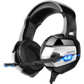 K5 Cool Lighting Effect Earphones and Headphones: Wired Gaming Headset with Microphone for PS41