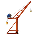 Customized Outdoor Lifting Equipment: Portable Mini Crane for Electric Winch (500-1000kg)1