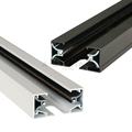 Commercial Store LED Track Rail Lighting 1M-2M 2-Wire Electrified Spots1