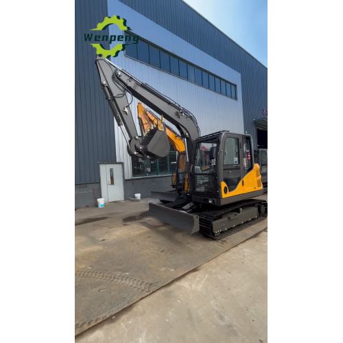 6 Ton Small Crawler Excavator with Steel tracked chassis