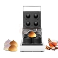 OEM High Quality Stainless Steel Chest Shaped Ice Cream Waffle Maker1