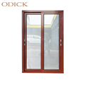 Modern design customized sliding windows door system Double glass anti hurricane impact aluminium sliding window1