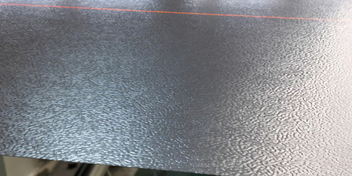 Tôle d'acier gaufrée avec revêtement coloré pour panneaux latéraux de réfrigérateur PCM Metal