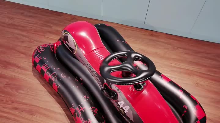 Racing pool floats