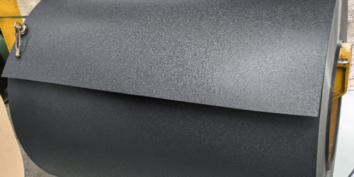 Aluminium mat prépeint pour porte de garage et panneaux muraux