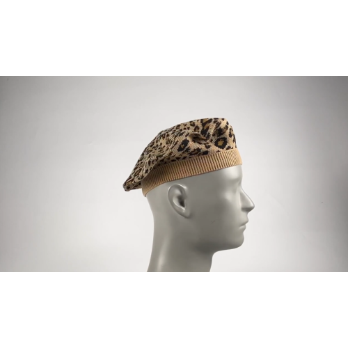 knitted jacquard hat