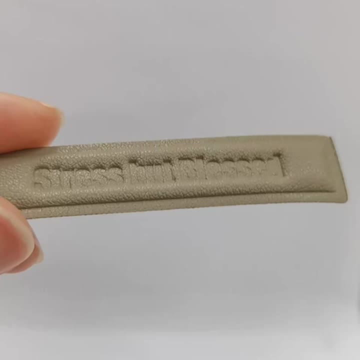 Label frekuensi tinggi logo Tekanan Udara