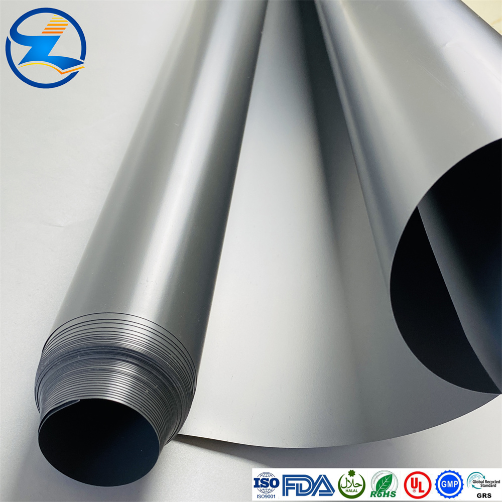 High quality customizable gray PVC film 