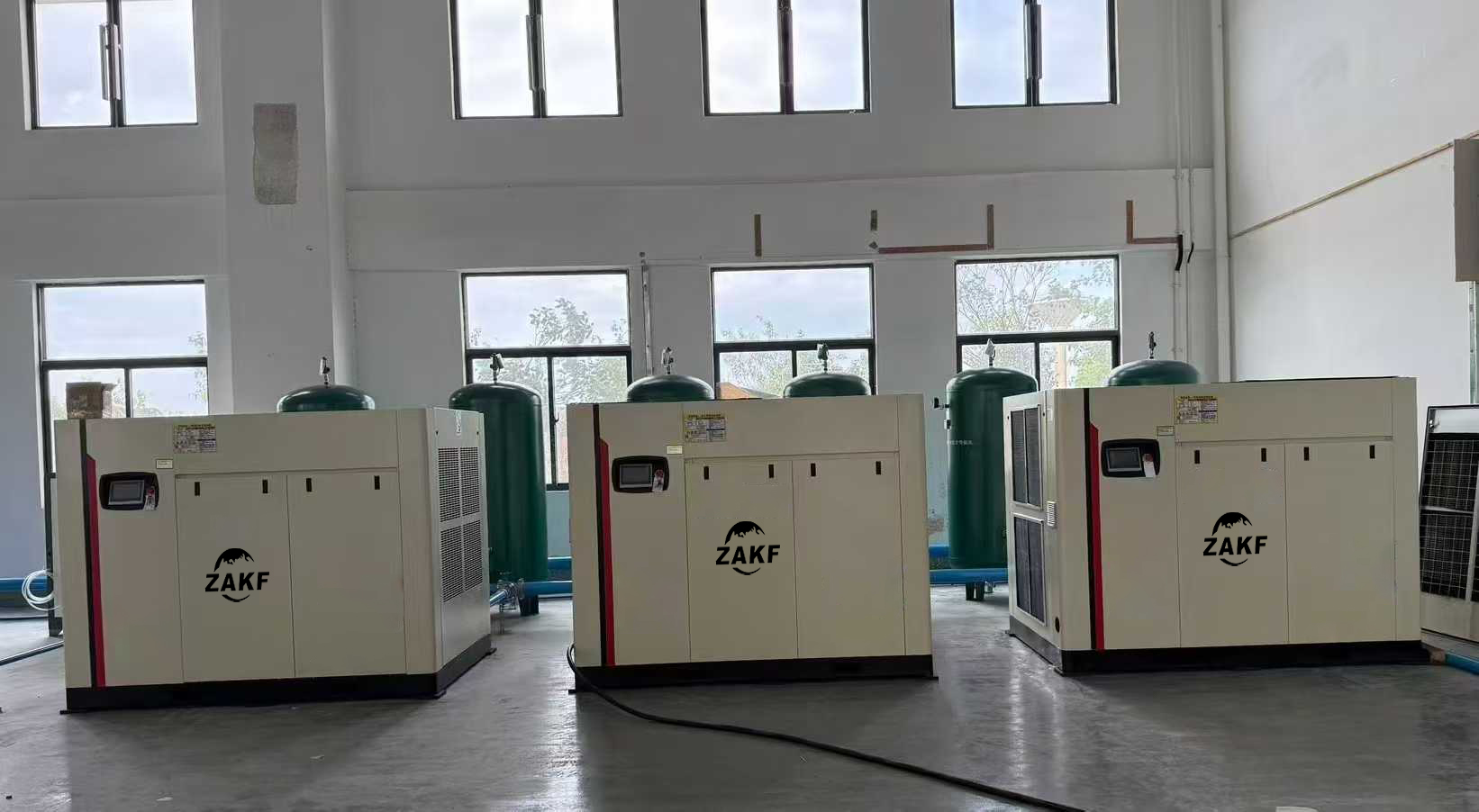 From Laser Cutting to Automotive Paint: How ZAKF Two-Stage PM Compressors Drive Industrial Precision