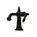 Modern Unique Brass Basin Mixer Hot and Cold Faucet - Antique Bronze Tap for Bathroom Lavatory1
