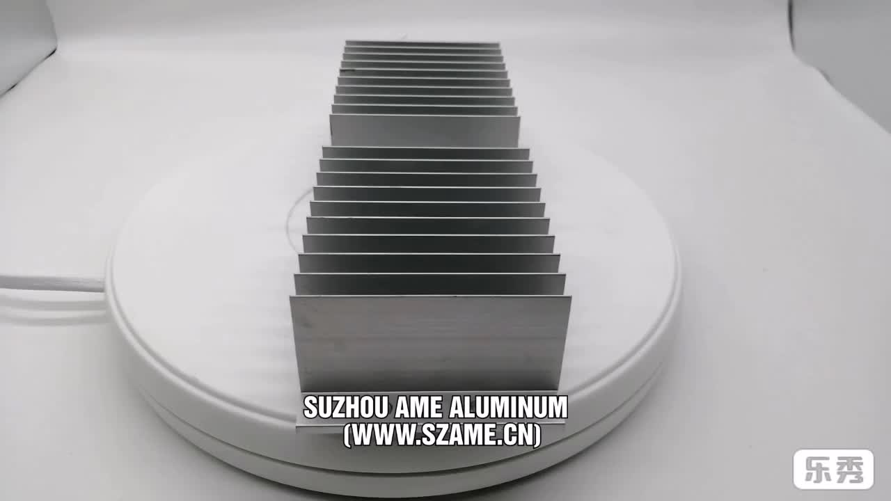 Éventail de chaleur en aluminium extrudé