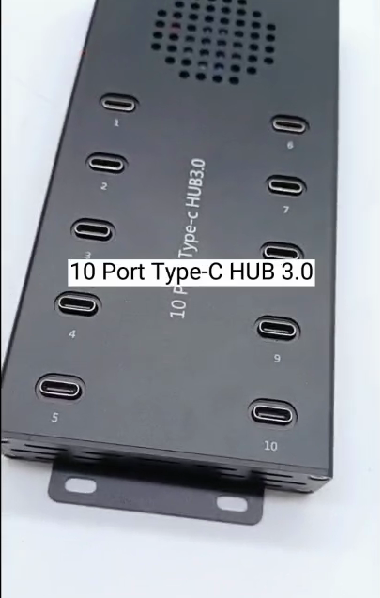 10 Port Typ-C-Hub 3.0