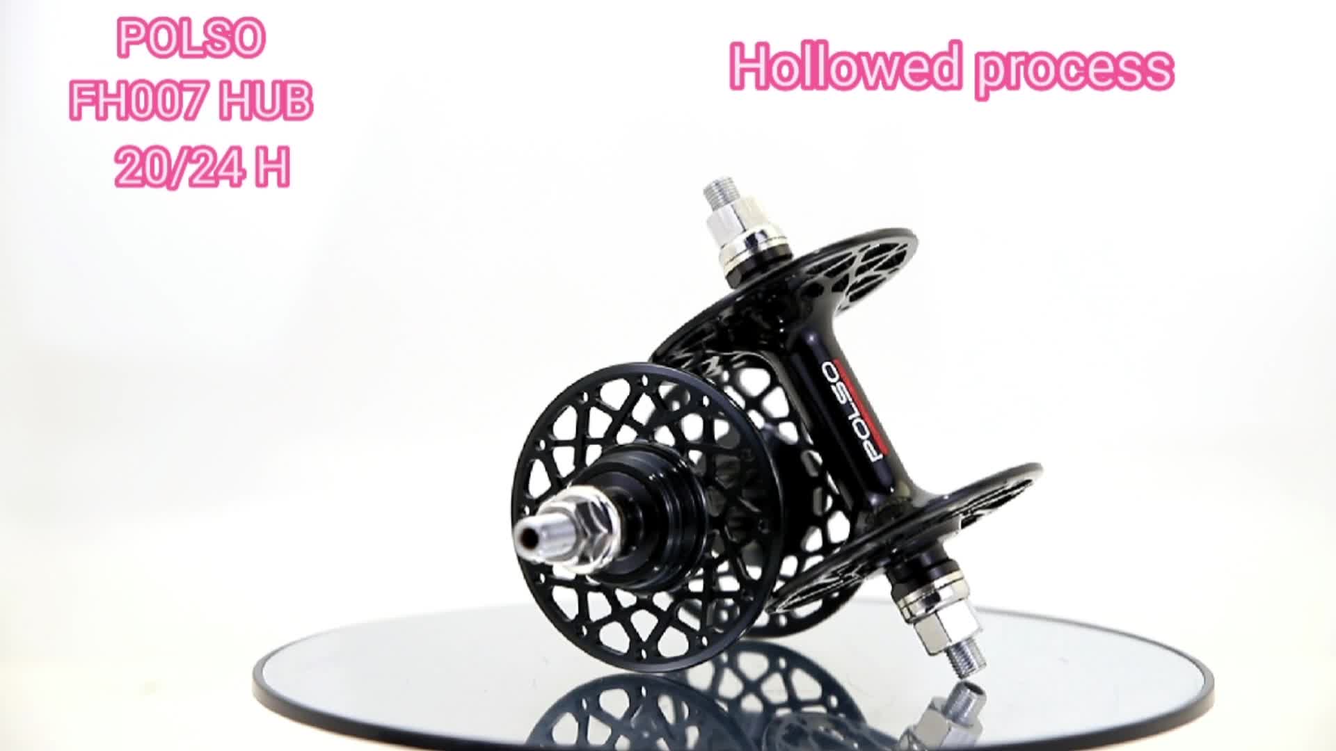 FH007 Hub per biciclette di alta qualità da 20/24H fori cuscinetto fisso cuscinetto in alluminio in lega in lega mouli ultra luce hub1
